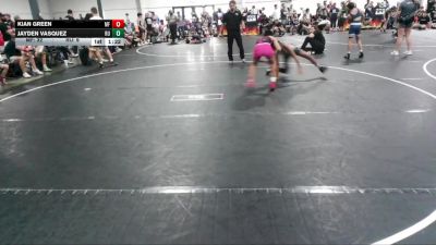 96 lbs Round 2 (6 Team) - Kian Green, MF vs Jayden Vasquez, Reverence United