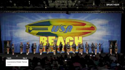 Louisiana Cheer Force - Peach [2022 Youth Day 2] 2022 WSA Beach Nationals