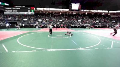 58 lbs Cons. Round 2 - Sergio Freeman, RTLA vs Tucker Davis, WEWA