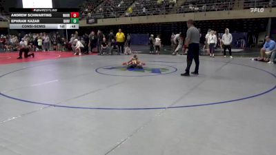 54 lbs Consolation - Andrew Schwarting, Warrington vs Ephram Kazar, Danville