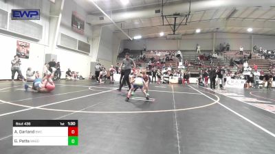 52-55 lbs Rr Rnd 5 - Aidan Garland, Berryhill Wrestling Club vs Garrett Potts, Wagoner Takedown Club