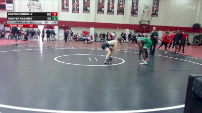 165 lbs Cons. Round 2 - Easton Connelly, Big Bend vs Sawyer Casarez, Shasta Community College