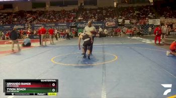 D 2 120 lbs Quarterfinal - Armando Ramos, Belle Chasse vs Tyson Roach, Sam Houston