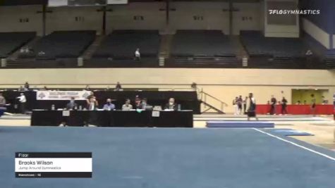 Brooks Wilson - Floor, Jump Around Gymnastics - 2021 USA Gymnastics Development Program National Championships