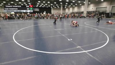 105 lbs Cons. Rd Of 16 - Gunner Thompson, Nebraska Elite Wrestling Club vs Case Thompson, Sebolt Wrestling Academy