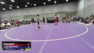 132 lbs Placement Matches (16 Team) - Devin Bobzien, California Red vs Tyler Misenheimer, Oklahoma Red