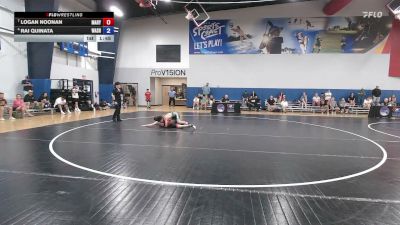 110 lbs Logan Noonan, Maryland vs Rai Quinata, Washington