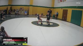 95 lbs Semifinal - John Guidice, Kc Elite Training Center vs Andrew Thomas, River Bluff Youth Wrestling