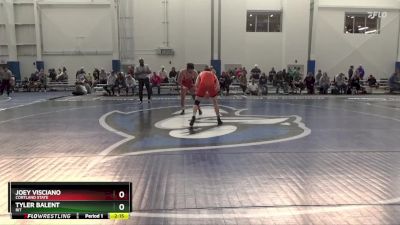 174 lbs Cons. Round 5 - Tyler Balent, RIT vs Joey Visciano, Cortland State