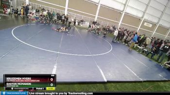 56 lbs Quarterfinal - Easton McMahon, Shootbox WC vs Kruizemen Myers, Colorado Outlaws Youth Wrestling