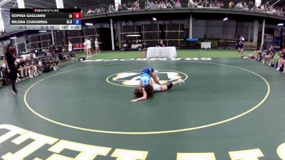 100 lbs Sophia Gagliano, Louisiana vs Milena Chavarria, Alabama Blue