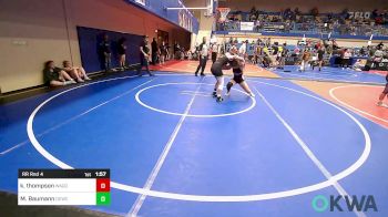 110 lbs Rr Rnd 4 - Keyli Thompson, Wagoner Takedown Club vs Madison Baumann, Dark Cloud Wrestling Club