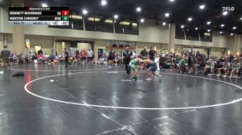 110 lbs Round 2 (6 Team) - Bennett Moorman, RWA vs Weston Chesnut, Williamson County WC