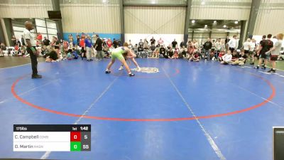 175 lbs Quarterfinal - Colt Campbell, Combat WC vs Duke Martin, Mat Assassins Black