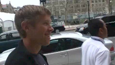 Ryan Hall and the Forgotten Singlet- 2009 Boston Martahon