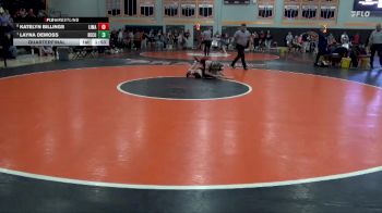 145 lbs Quarterfinal - Layna DeMoss, Benton Community vs Katelyn Billings, Linn-Mar