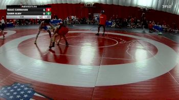 138 lbs Placement Matches (8 Team) - Isaac Carnahan, Glenbard East vs Sabir Aliev, Vernon Hills