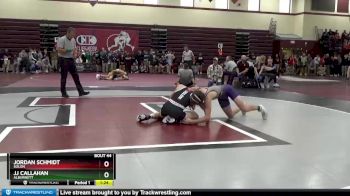 126 lbs Round 1 - Jordan Schmidt, Solon vs JJ Callahan, Alburnett