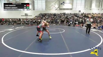 94 lbs 1st Place Match - Toby Bernash, Journeymen Wrestling Club vs Everett Gernatt, Gowanda Wrestling Club