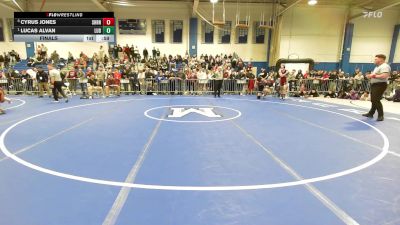 175 lbs Final - Cyrus Jones, Sharon vs Lucas Alvan, Ludlow