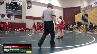 190 lbs Round 1 - Sha`Nya Henderson, Southport vs Miranda LaRoche, New Palestine