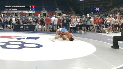 138 lbs Cons. Rd Of 64 - Henry Martin Schultz, South Carolina vs Ty Petersen, Idaho