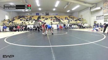 155 lbs Consolation - Addison Beard, Tahlequah Girls HS vs Kelbi Goddard, Glenpool Girls HS