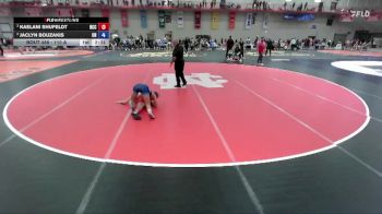 110 A Semifinal - Kaelani Shufeldt, North Central (IL) vs Jaclyn Bouzakis, Unattached
