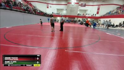 165 lbs Round 4 - Jessie Yucco, South Grand Prairie vs Gabe Claps, Katy Jordan