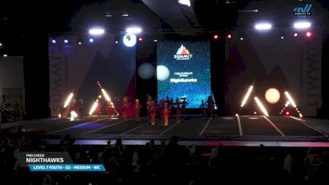 Pro Cheer - Nighthawks [2025 L1 Youth - D2 - Medium - WC Day 1] 2025 The Youth Summit