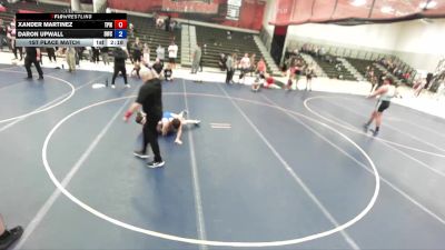 144 lbs 1st Place Match - Daron Upwall, Defiant Wrestling Club vs Xander Martinez, Team Prestige Wrestling