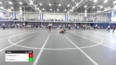 285 lbs Round Of 32 - Colin Pederson, Unattached-George Mason vs Chase Horne, N.C. State