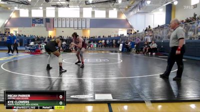 144 lbs Cons. Round 3 - Skyler Gregory, East Central High School vs Bryson Sims, Oak Grove HS