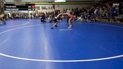 138 lbs Cons. Round 3 - Ryan Koehler, Benton Community vs Rylan Gaul, West Delaware, Manchester