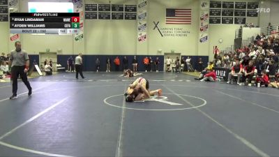 150 lbs Champ. Round 1 - Ayden Williams, Cedar Falls vs Ryan Lindaman, Waterloo West