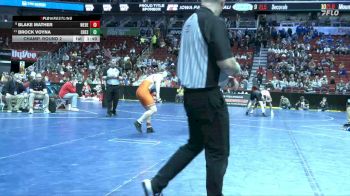 2A-175 lbs Champ. Round 2 - Brock Voyna, Crestwood, Cresco vs Blake Mather, West Delaware, Manchester