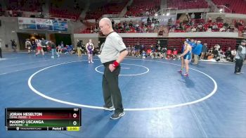 157 lbs Placement (4 Team) - Joran Heselton, Comal Pieper vs Maximo Uscanga, Grapevine