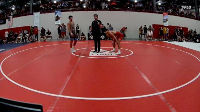 79 kg Champ. Round 4 - Beau Mantanona, Coachella Valley Wrestling Club vs Gunner Holland, Arkansas