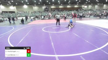 95 lbs 5th Place - Evan Huntsinger, Caldwell WC vs Titan Los Banos, Gold Rush Wrestling