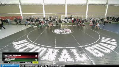 75 lbs Champ. Round 2 - Ari Sobaje, California vs Nicolas Estrada, Toppenish USA WC