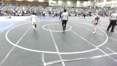 86 lbs Consolation - Kyler Alger, Crater Mat Club vs Frank Motes Jr, Gold Rush Wrestling