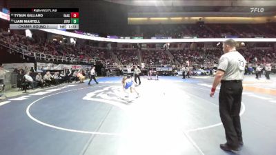II-124 lbs Champ. Round 1 - Tysun Gilliard, Eagle Academy vs Liam Mantell, Jordan Elbridge-PB-US-CM