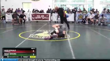 145 lbs Cons. Round 3 - Noah Segura, Servite vs Alex Mykalo, La Canada