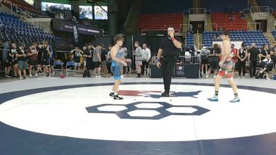 120 lbs Cons. Rd Of 32 - Daniel Goodwin, Illinois vs Grant Fearing, California