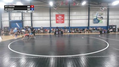92 lbs Jett Foster, Minnesota vs Ari Sobaje, California Gold