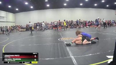 96 lbs Round 1 - Micheal Pearson, Carolina Reapers vs Jonathan Pritz, Dogtown