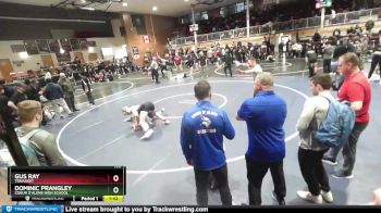 138 lbs Champ. Round 2 - Gus Ray, Tonasket vs Dominic Prangley, Coeur D`Alene High School