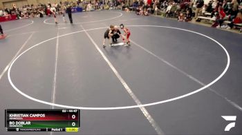 44-47 lbs Quarterfinal - Bo Doblar, Minnesota vs Khristian Campos, Minnesota