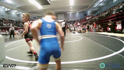 46 lbs Consi Of 16 #1 - Linkin Watts, Locust Grove Youth Wrestling vs Everett Long, Tiger Trained Wrestling