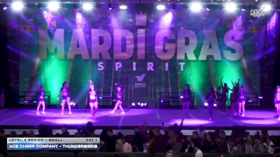 ACE Cheer Company - Huntsville - Thunderbirds [2026 L4 Senior - Small Day 1] 2026 Mardi Gras Grand Nationals